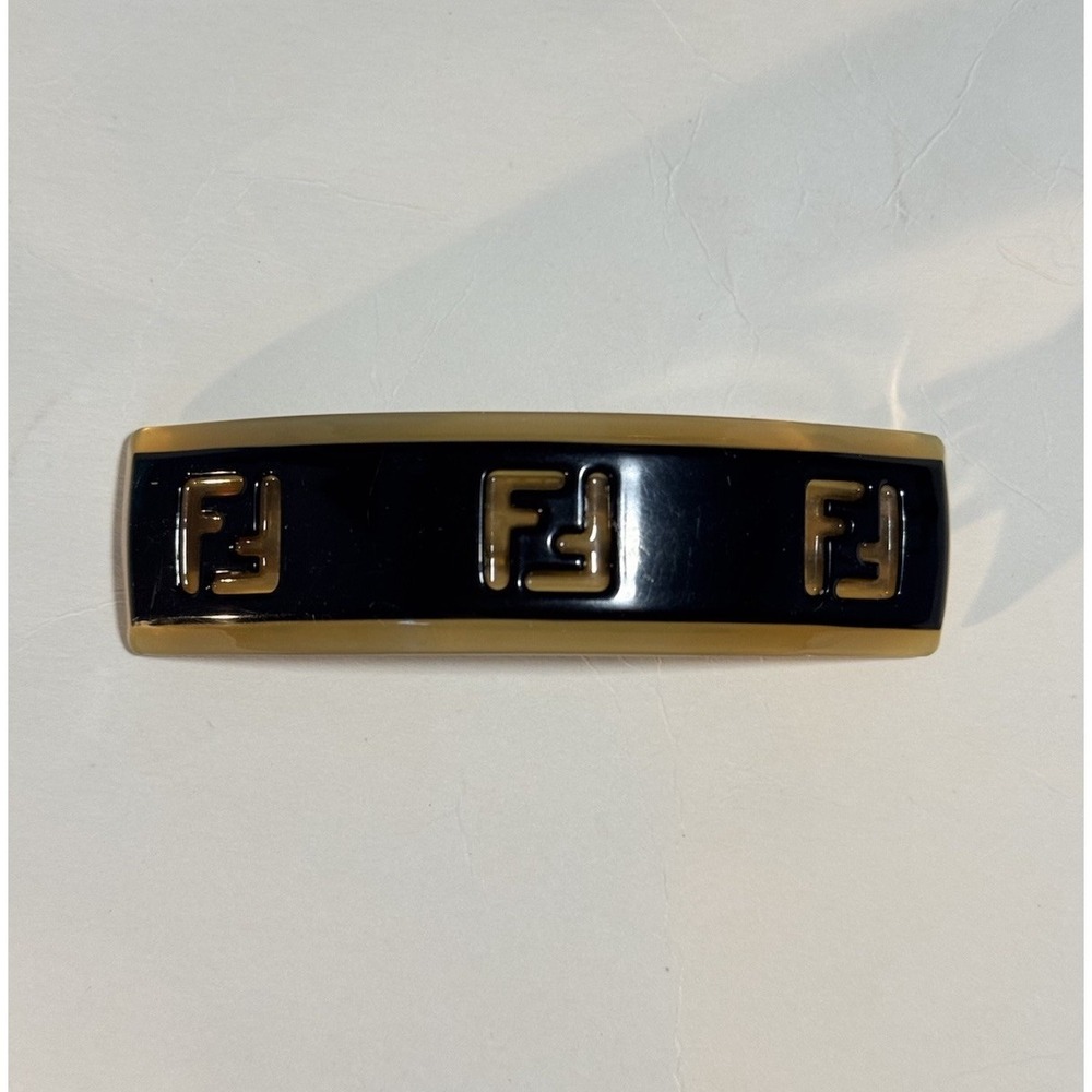 Fendi Hair Clip Vintage Authentic